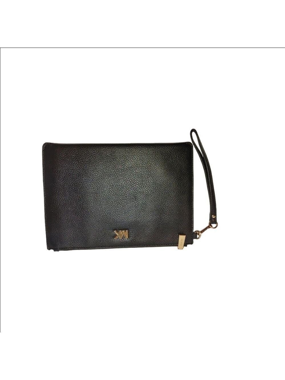 Michael Kors MD Pebbled Leather Clutch Wristlet